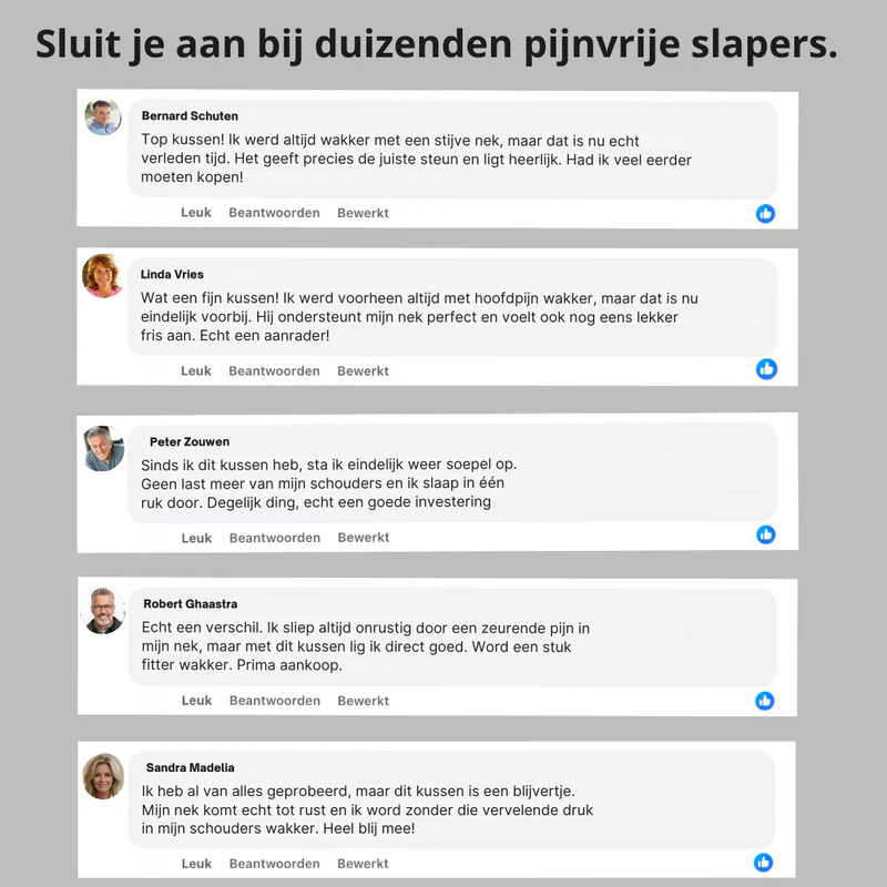DeepSleep Ergonomisch Kussen
