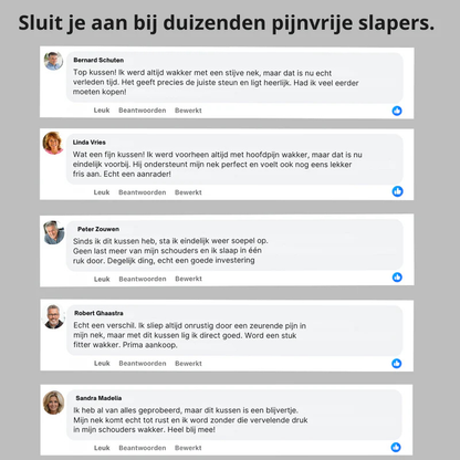 DeepSleep Ergonomisch Kussen