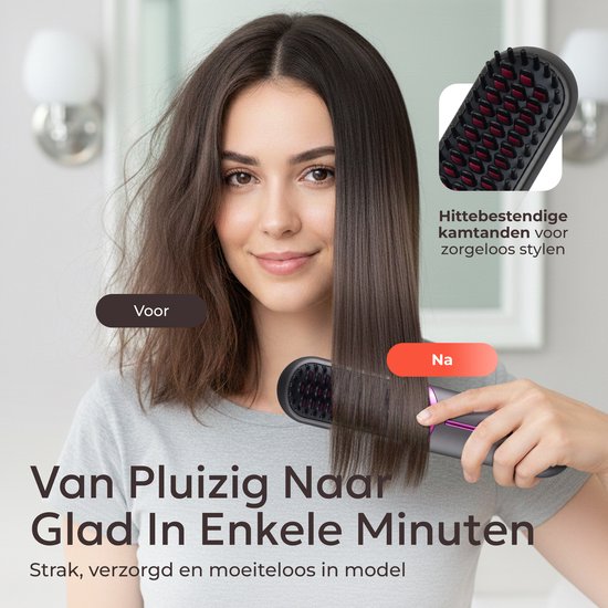 Velozia AirBrush™ Pro | Draadloze Stijlborstel