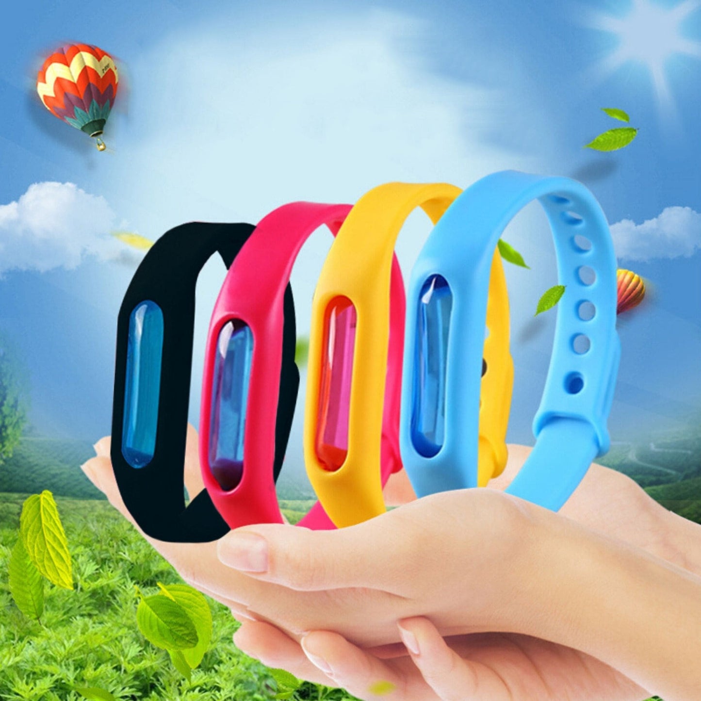Velozia™ Muggenwerende Armband | Chemievrije Bescherming voor Binnen & Buiten