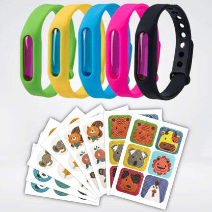 Velozia™ Muggenwerende Armband | Chemievrije Bescherming voor Binnen & Buiten