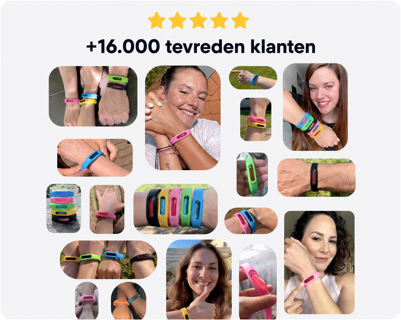Velozia™ Muggenwerende Armband | Chemievrije Bescherming voor Binnen & Buiten