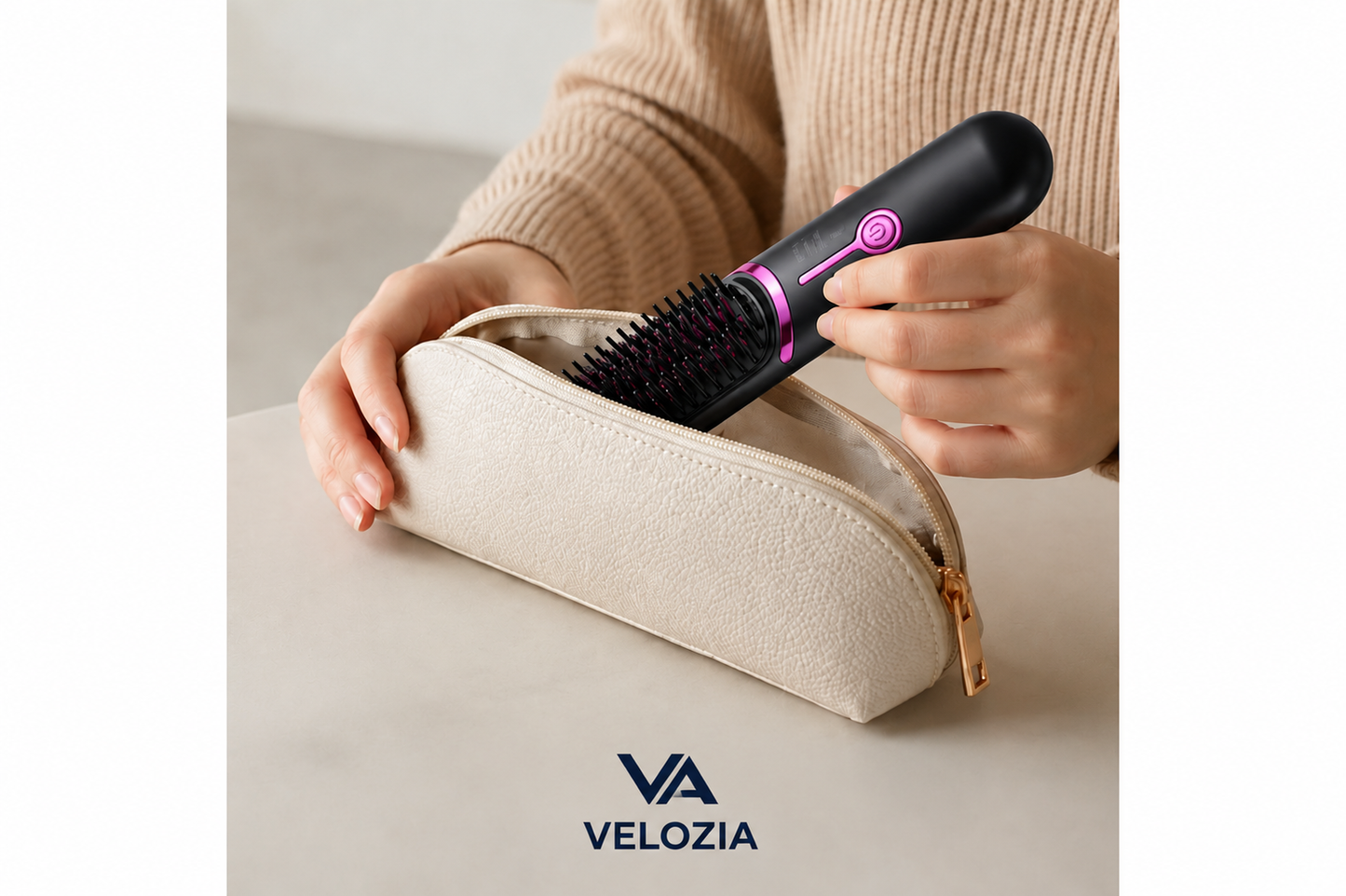 Velozia AirBrush™ Pro | Draadloze Stijlborstel