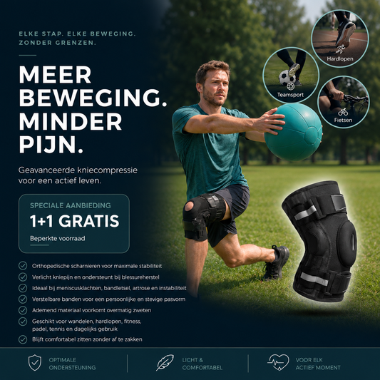 Velozia FlexGuard – Orthopedische Kniebrace met Scharnieren