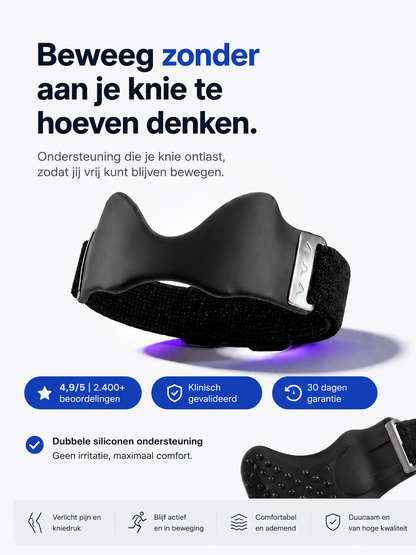 Velozia Kniebrace - Voor Pijnvrij Traplopen En Sporten