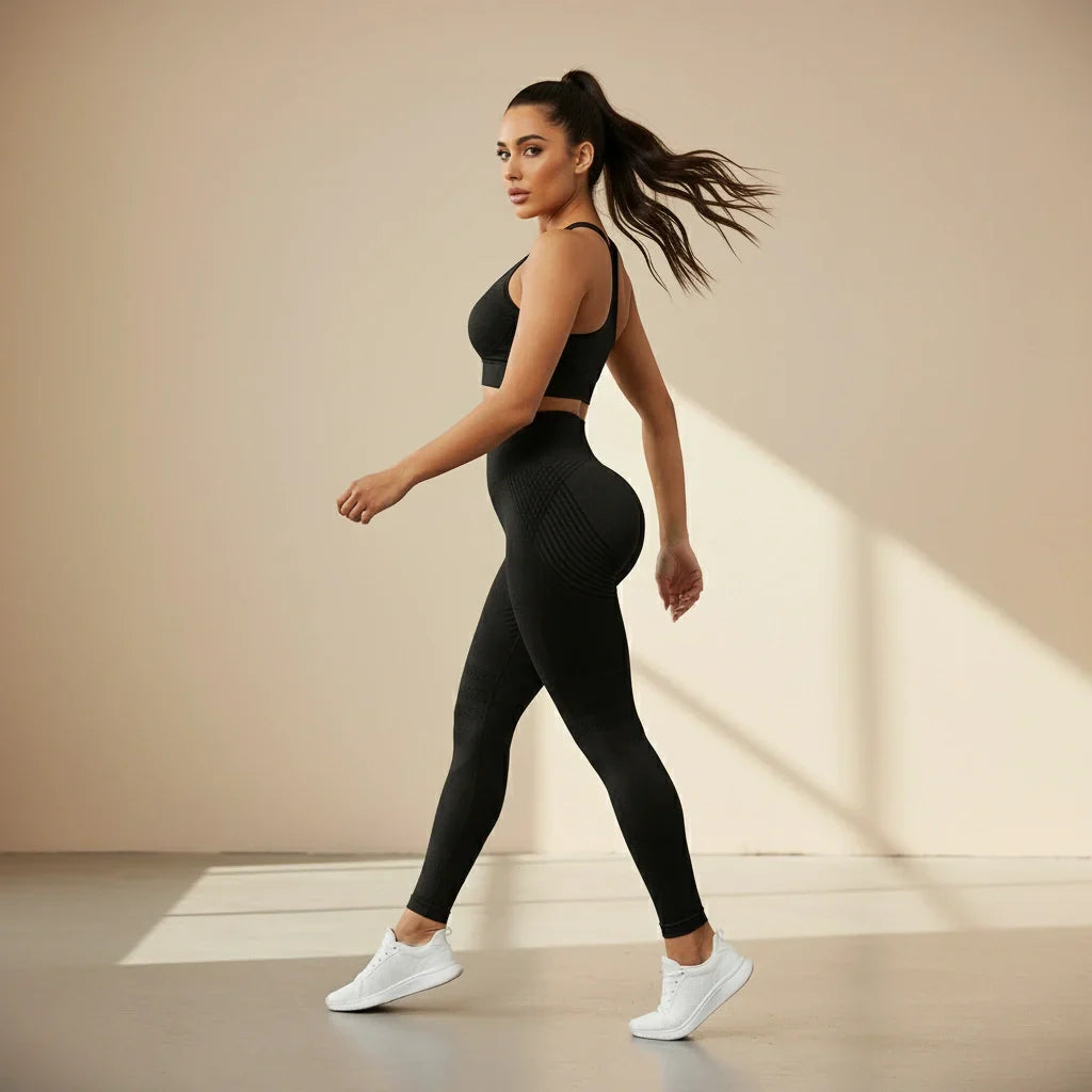SculptFit™ 3D Compressielegging – Shaping & Comfort voor elke dag