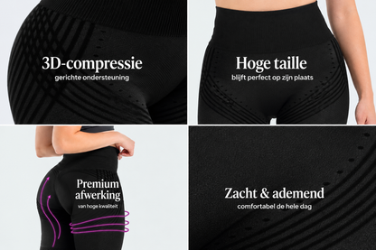 SculptFit™ 3D Compressielegging – Shaping & Comfort voor elke dag