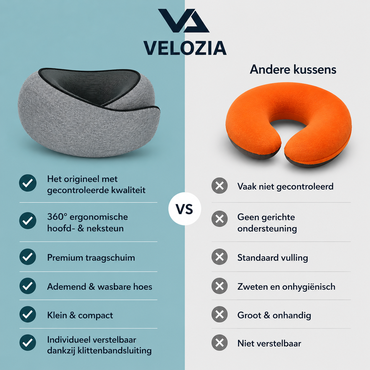 Velozia™ Comfort Reiskussen