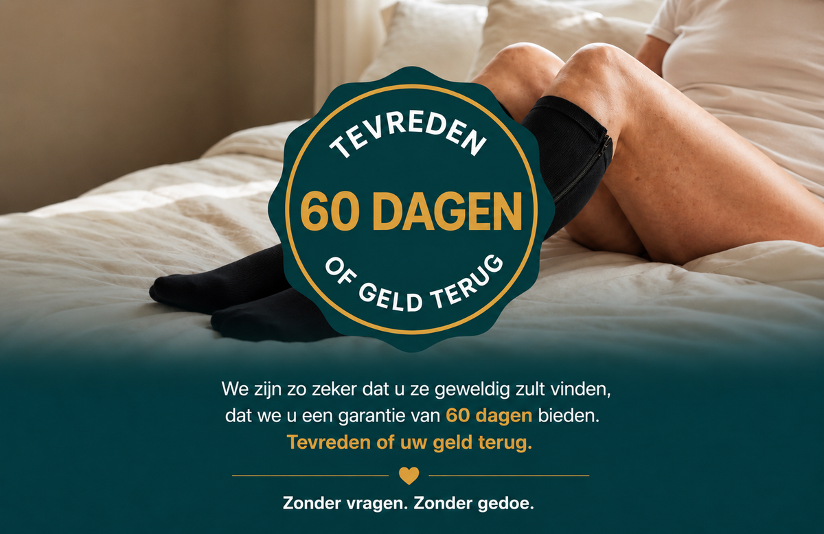 Velozia ZipSupport – Compressiekousen met Rits