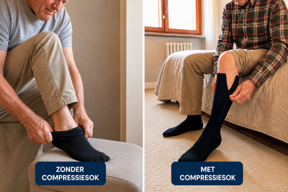 Velozia ZipSupport – Compressiekousen met Rits